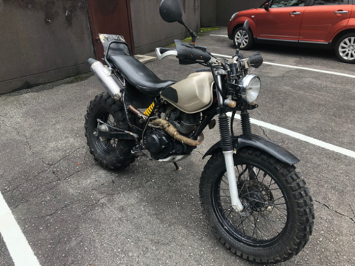 TW200E 林道使用