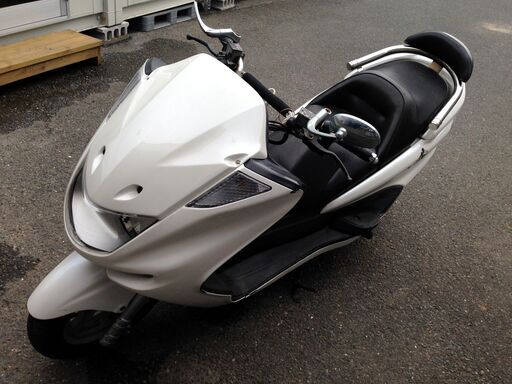 【交渉中】● ヤマハ マジェスティ ホワイト ビッグスクーター 250ccバイク BA-SG03J オートバイ車体 カスタム