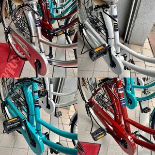 新品 自転車 Meirits 26インチ 4カラー