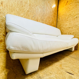 イタリア製高級ソファ　S\'ACCOMODI/サコモディ　総本革　配送室内設置可能‼︎　K09035