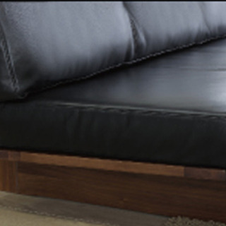 本革ソファー　レザーウッドII ロータイプ　1600