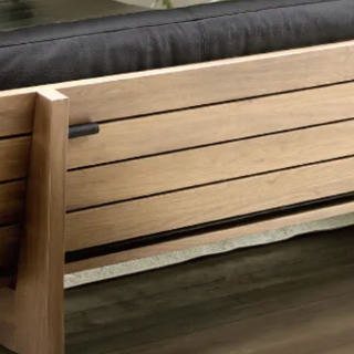 本革ソファー　レザーウッドII ロータイプ　1600