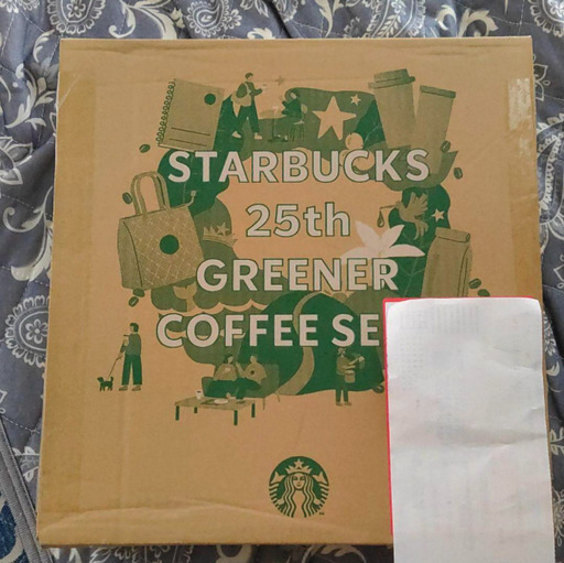 Starbucks 25th Greener Coffee Set  スターバックス日本上陸25周年記念グッズ