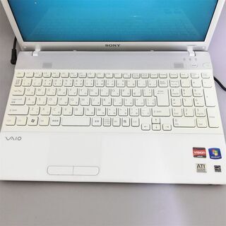 Windows10 中古良品 15.5型 SONY VAIO VPCEE26FJ ノートパソコン AMD AthlonII 4GB DVDRW 無線LAN WiFi カメラ Office済 Windows10 中古良品 15.5型 SONY VAIO VPCEE26FJ ノートパソコン AMD
