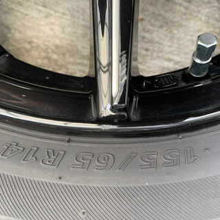 14インチアルミホイール　155/65 タイヤ4本セット