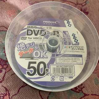 【ネット決済】録画用DVD