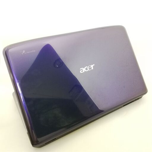 エイサー 中古 ノートパソコン 紫色 15型 Acer 5740-13F Core i3 4GB DVDマルチ 無線LAN webカメラ Windows10 Office 即使用可 エイサー 中古 ノートパソコン 紫色 15型 Acer 5740-13F Core i3 4GB