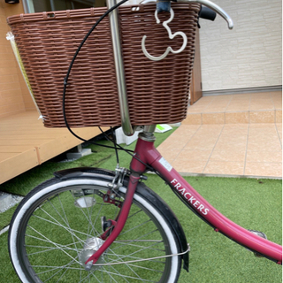 フラッカーズ　26インチ　後ろ子供乗せ自転車