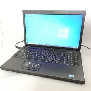 新品高速SSD Windows10 搭載 中古良品 17.3型 DELL VOSTRO 3700 ノートパソコン Core i5 M430 4GB DVDマルチ 無線 カメラ Office