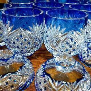 江戸切子瑠璃クリスタル