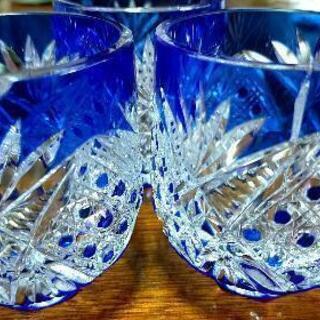 江戸切子瑠璃クリスタル