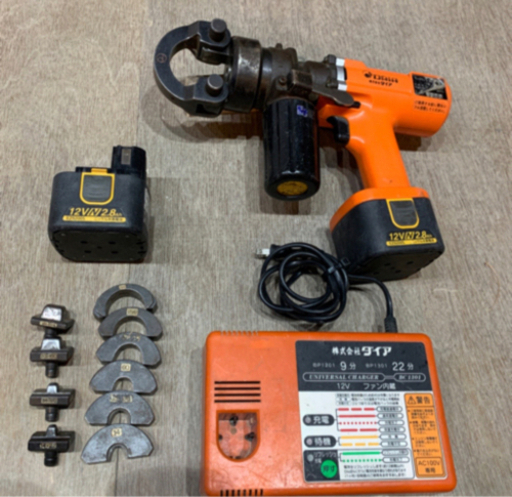 【売約済み】DAIA 電動油圧式工具 HPN-200RN『中古』