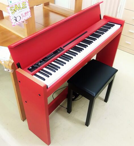 コルグ KORG 電子ピアノ LP-380 2014年製 レッド 宮崎 都城