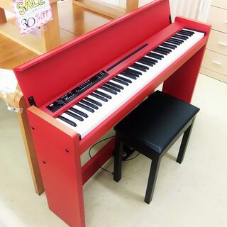 コルグ KORG 電子ピアノ LP-380 2014年製 レッド...