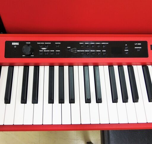 コルグ KORG 電子ピアノ LP-380 2014年製 レッド 宮崎 都城