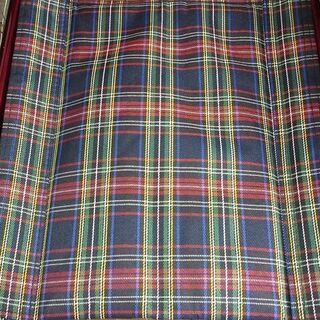 ss2781　カドクラ　自走式車椅子　子供用　赤　チェック柄　スモール　A＆A　車いす　キッズ　ジュニア　自走型　折りたたみ　コンパクト　介護　介助　看護　病院　施設　移動補助