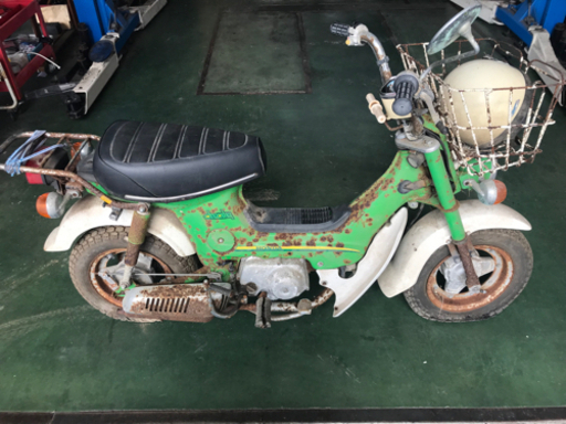 ヤフオクで出品２４日まで不動車シャリー2型〜3型？CF50