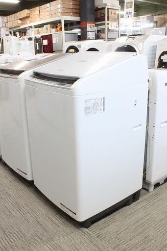 日立 ビートウォッシュ 全自動洗濯乾燥機 洗濯8.0㎏/乾燥4.5㎏ BW-DV80C-Wホワイト 2018年製 HITACHI 洗濯機 中古家電 店頭引取歓迎 R4102)
