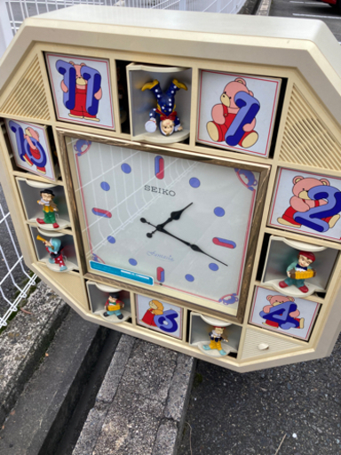 激レアSEIKO セイコー RE501C ファンタジア からくり時計 掛け時計