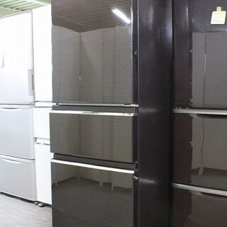 三菱 3ドア冷凍冷蔵庫 330L 自動製氷 MR-CX33A-BR グロッシーブラウン