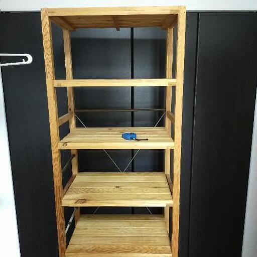 ニトリ製 すのこラック ゅき 辻堂の収納家具 棚 シェルフ の中古あげます 譲ります ジモティーで不用品の処分