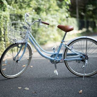 ブリヂストン リコリーナ ブルー 24インチ 自転車 子ども 子...