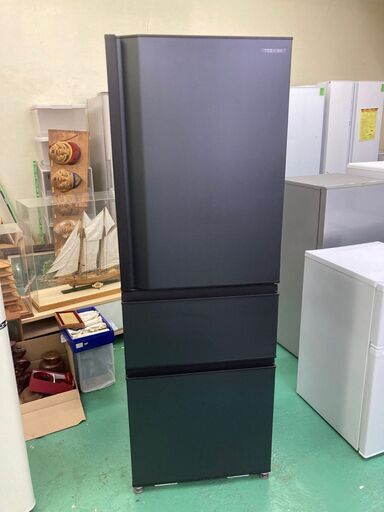 ★東芝★GR-S36SC 自動製氷機 3D冷蔵庫 2021年 TOSHIBA 356L VEGETA キッチン 生活家電