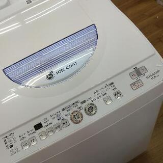 J091 早い者勝ち！ ☆6ヶ月保証☆5.5K/3K洗濯乾燥機☆SHARP ES-TG55L-A