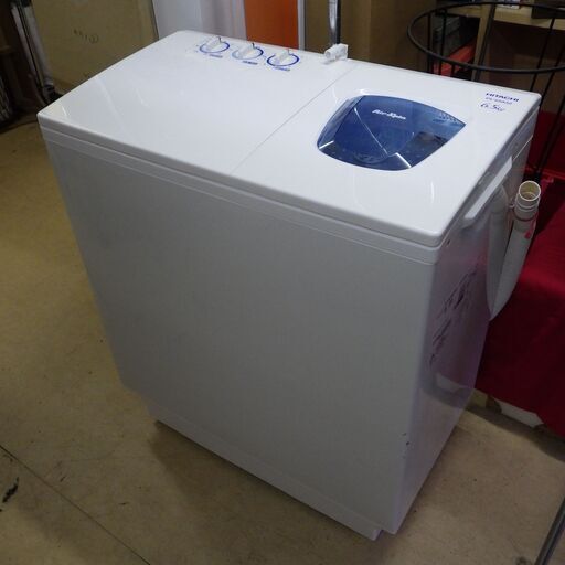 格安！店舗受け渡し可能　日立 HITACHI PS-65AS2 W [二槽式洗濯機 青空 6.5kg 白/ホワイト　動作品　2016年製