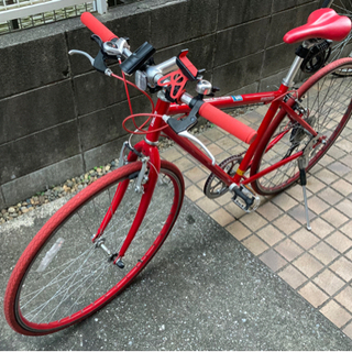 手渡し】Asahi SCF700 クロスバイク700C 6段変速 分解点検済