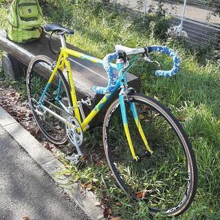 パナソニック レマイヨ　ロードバイクフレーム 25年前のパナソニック レマイヨをレストア（プレステージ