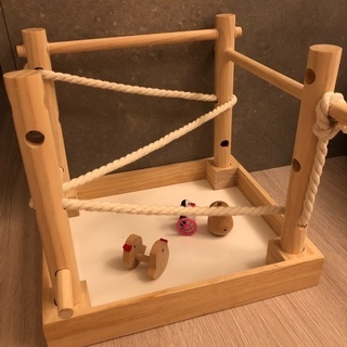 インコ おもちゃ セット マルカン 小鳥の箱庭アスレチック