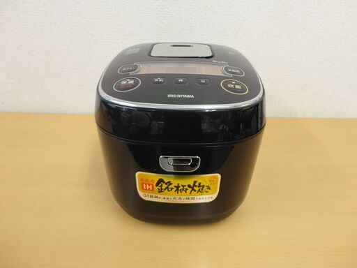 アイリスオーヤマ　IH 炊飯器　10合炊き　RC-1E10B　2020年　モノ市場半田店 131