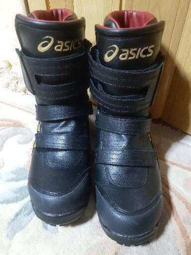 アシックス半長靴安全靴27cm
