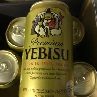エビスビール350ml×8缶　凹み4缶