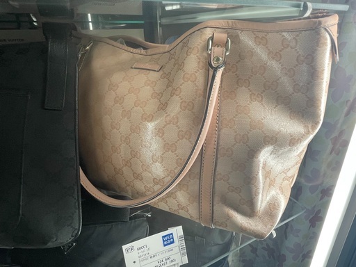 GUCCI トートバッグ　GGクリスタル　197953 ピンク