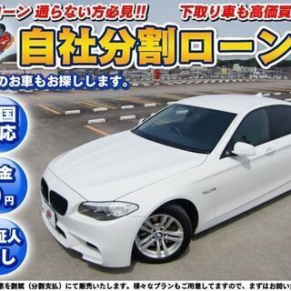 535i　純正フルセグナビ・Bカメラ　社外エアロ＆AW　ブラック...