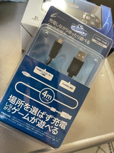 未使用ワイヤレスコントローラー(DUALSHOCK 4) コントローラー充電