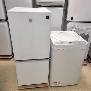 h919売約済み❌2018年&17年製！シャープ SHARP 家電2点セット(洗濯機・