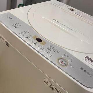 h919売約済み❌2018年&17年製！シャープ SHARP 家電2点セット(洗濯機・