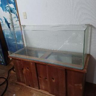 宮城仙台！1200×450×450曲げガラス水槽 宮城仙台！1200×450×450曲げガラス水槽