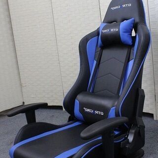 GTRACINGゲーミングチェア 座椅子 180度リクライニング 可動肘