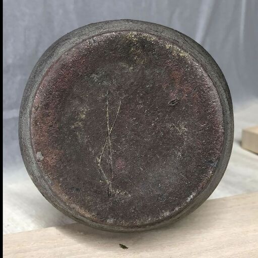 e915 二代 森陶岳 備前焼 花入 折れ松葉印 陶岳 識箱 e915 二代 森陶岳 備前焼 花入 折れ松葉印 陶岳 識箱