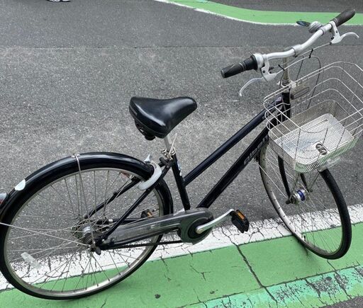 ブリヂストン　自転車　5段階　ギアつき