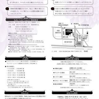 BALLET GALA CONCERT vol.11　出演者大募集！ - 豊中市