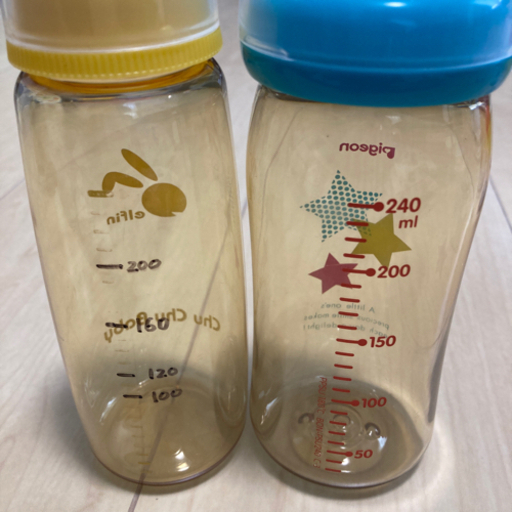 哺乳瓶5点セット Disney消毒ケース付き こんちゃん 南仙台の子供用品の中古あげます 譲ります ジモティーで不用品の処分