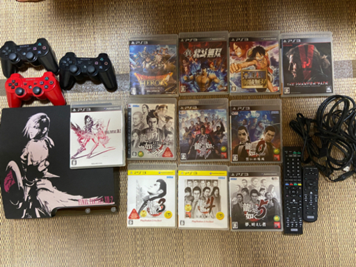 ps3本体とソフト11種