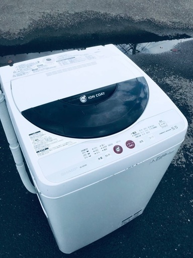 ♦️EJ1165番 SHARP全自動電気洗濯機 【2011年製】
