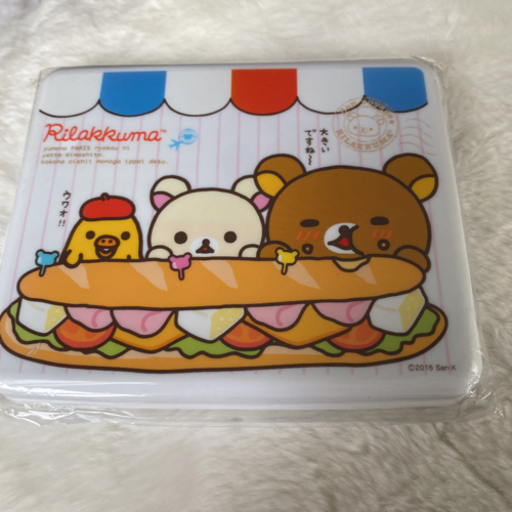 新品リラックマ ランチbox 折り畳みサンドイッチケース ミッキー 船堀のその他の中古あげます 譲ります ジモティーで不用品の処分