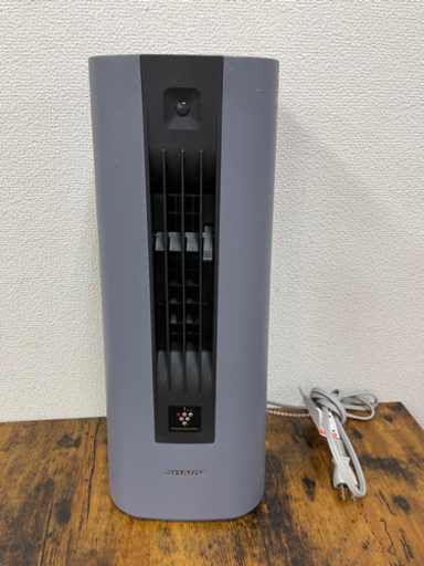 SHARP セラミックファンヒーター HX-HS1-H 暖房 空気浄化 プラズマクラスター 人感センサー